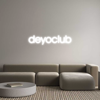 Custom Neon: deyoclub