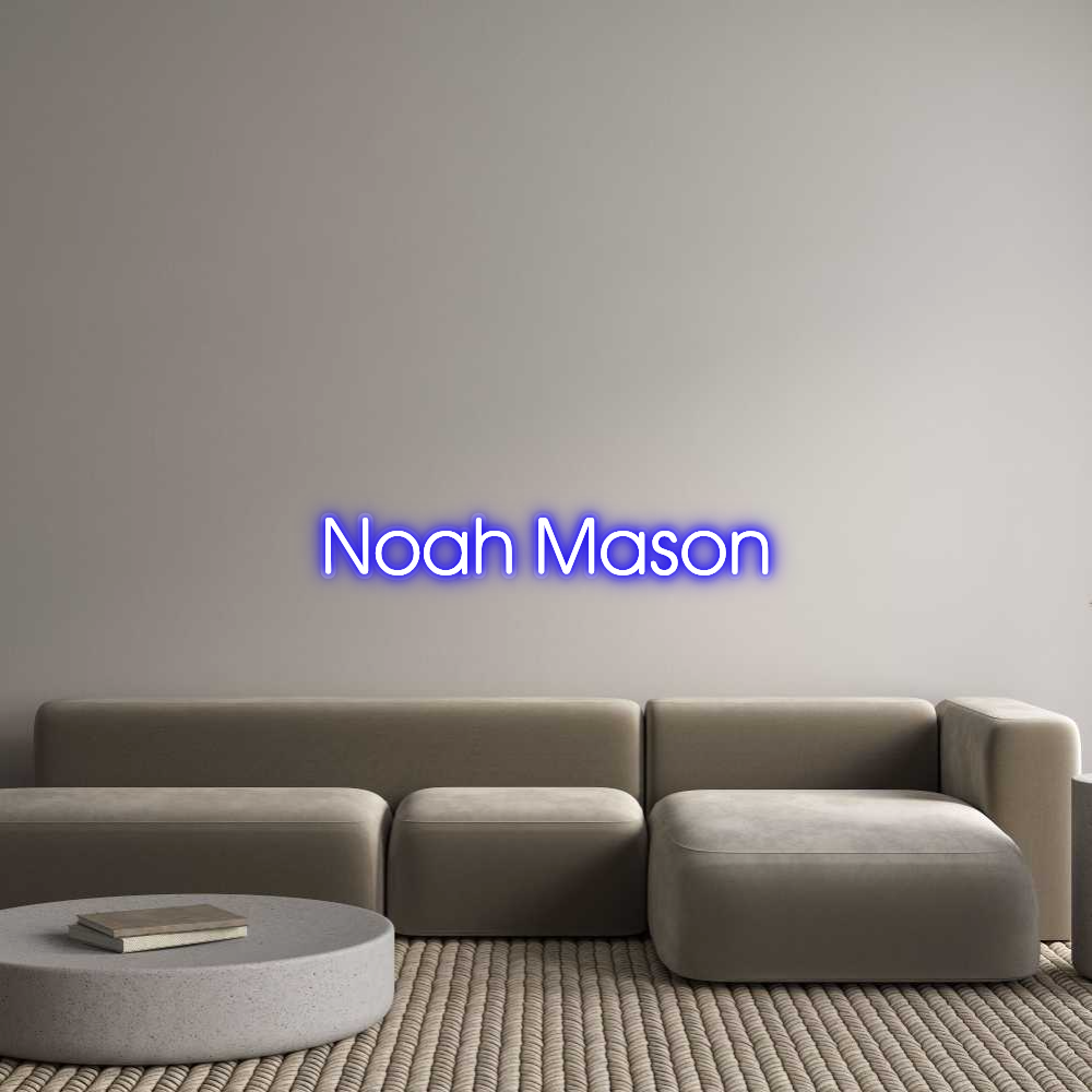 Custom Neon: Noah Mason