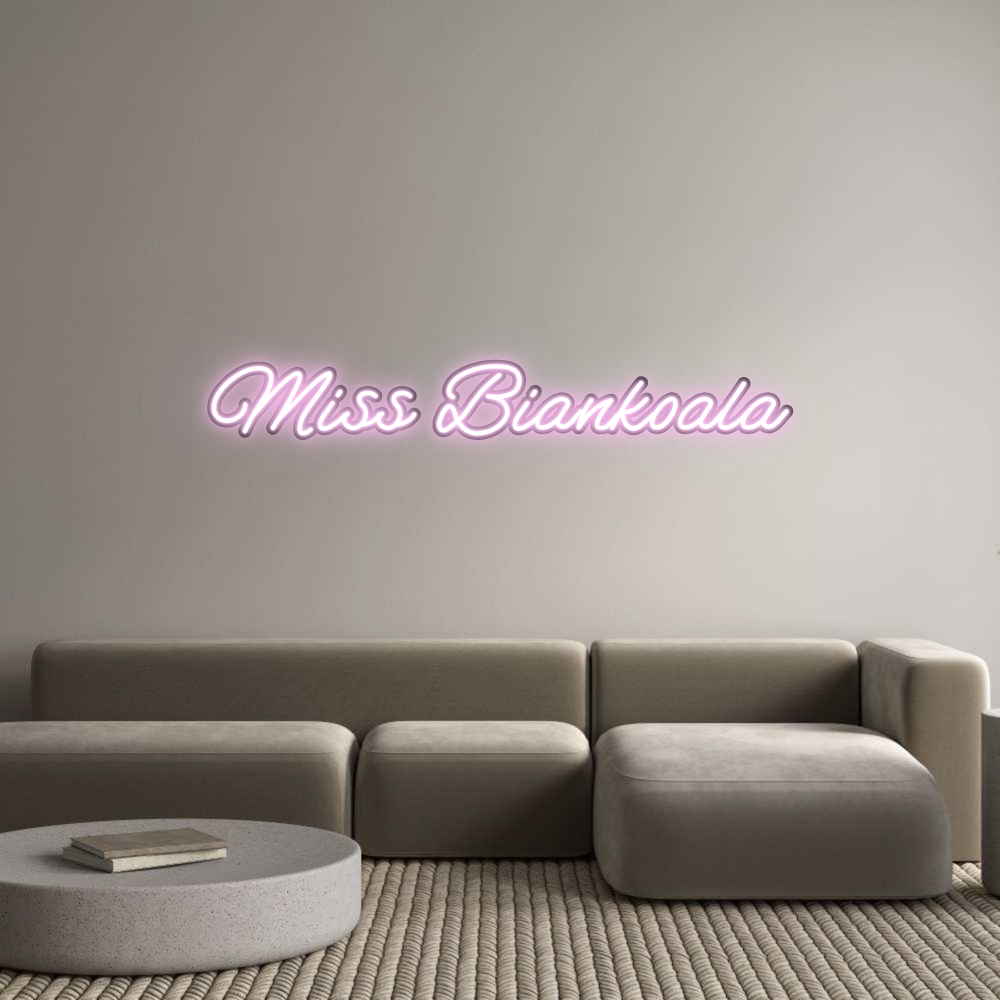 Custom Neon: Miss Biankoala