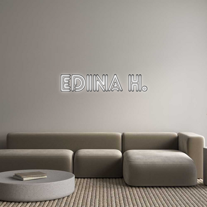 Custom Neon: Edina H.
