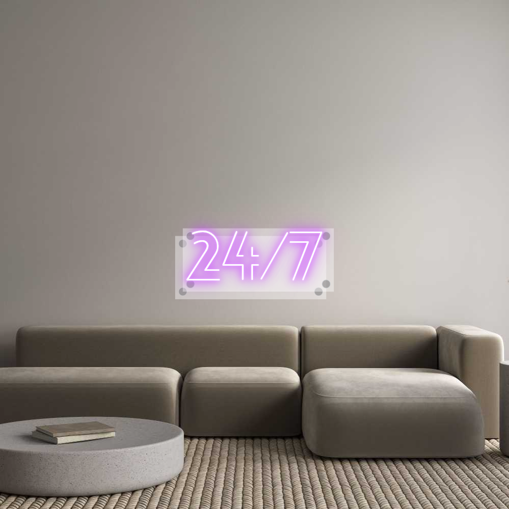 Custom Neon: 24/7