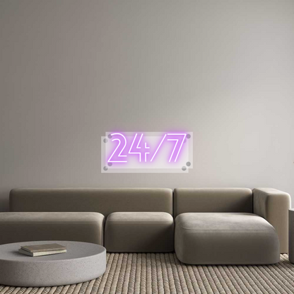 Custom Neon: 24/7