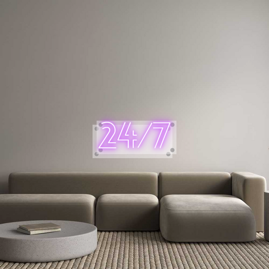 Custom Neon: 24/7