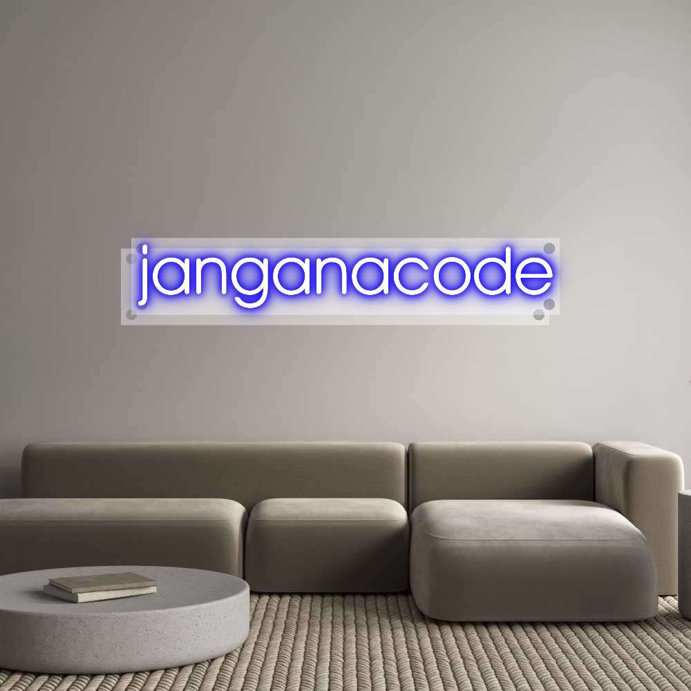Custom Neon: janganacode
