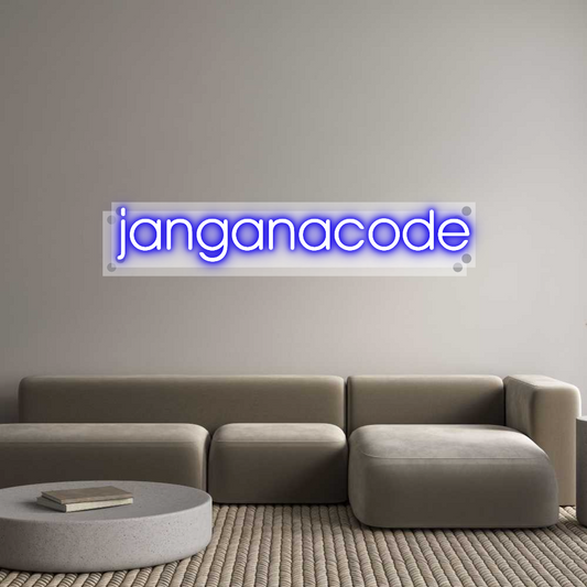 Custom Neon: janganacode