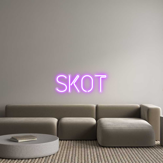 Custom Neon: skot