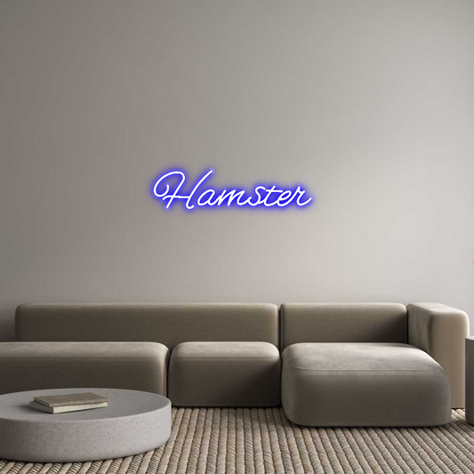 Custom Neon: Hamster