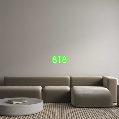 Custom Neon: 818