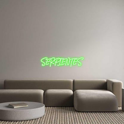 Custom Neon: SERPIENTES