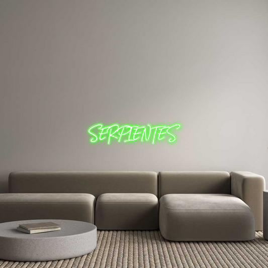 Custom Neon: SERPIENTES