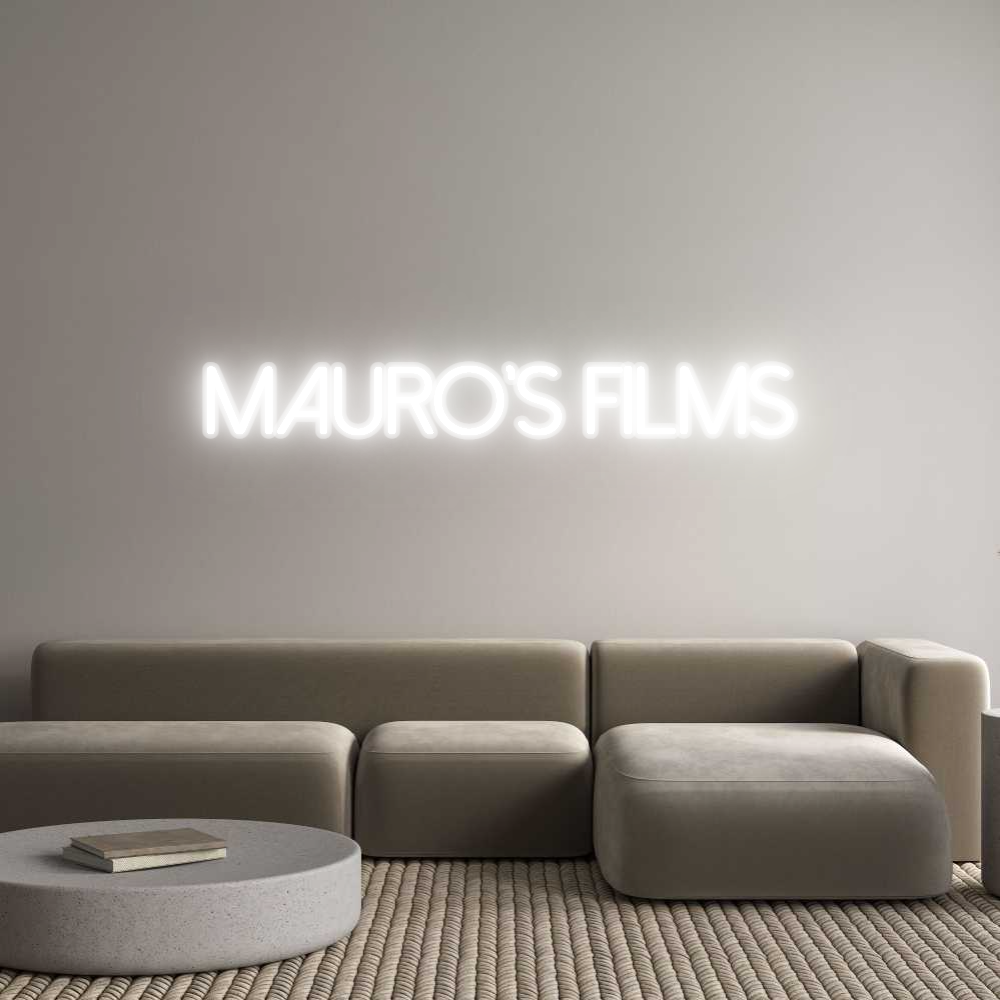 Custom Neon: Mauro's Films