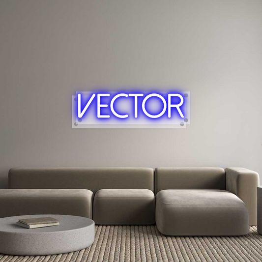 Custom Neon: VECTOR
