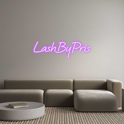 Custom Neon: LashByPris