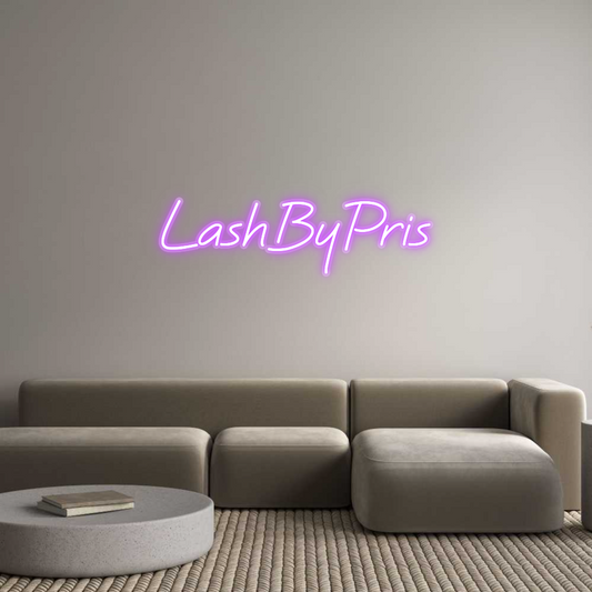 Custom Neon: LashByPris