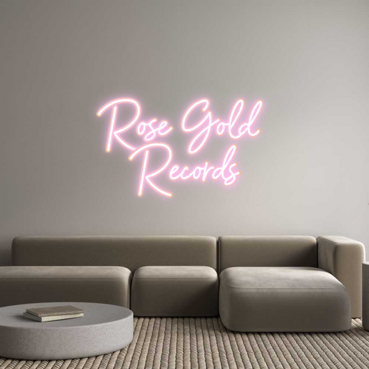 Custom Neon: Rose Gold 
R...