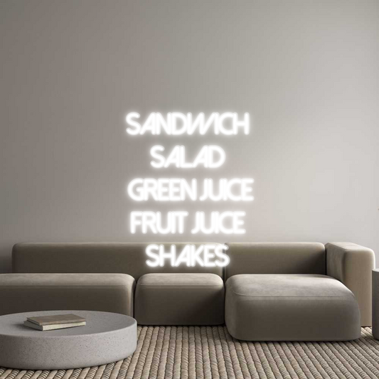 Custom Neon: Sandwich 
Sa...