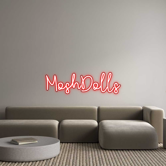 Custom Neon: MoshDolls
