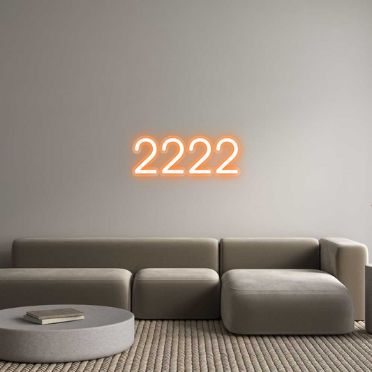 Custom Neon: 2222