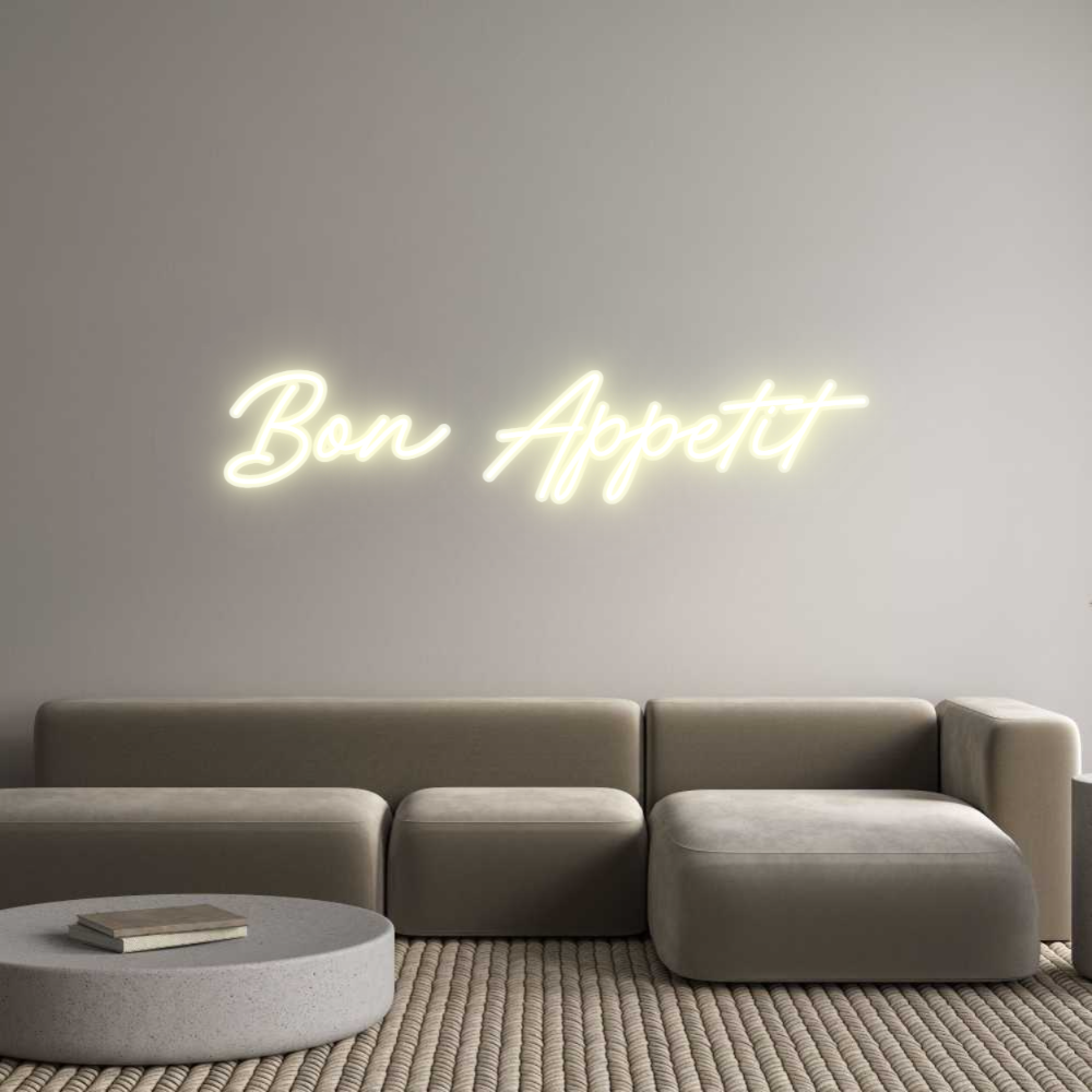 Custom Neon: Bon Appetit