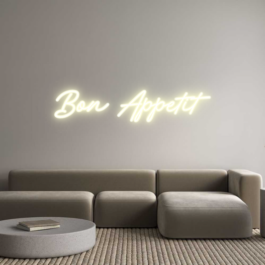 Custom Neon: Bon Appetit