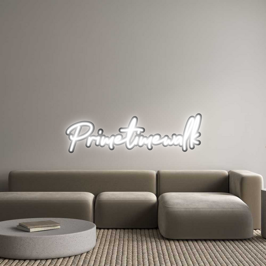 Custom Neon: Primetimewalk