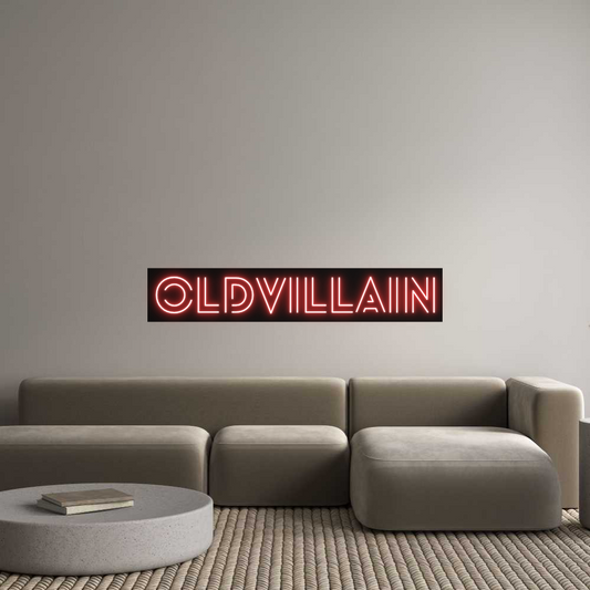Custom Neon: OldVillain