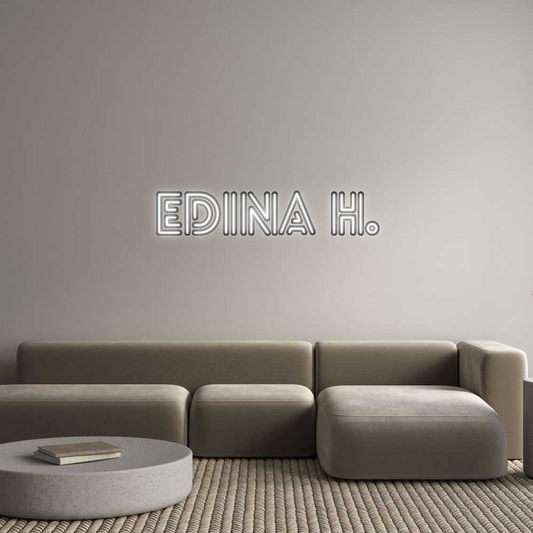 Custom Neon: Edina H.