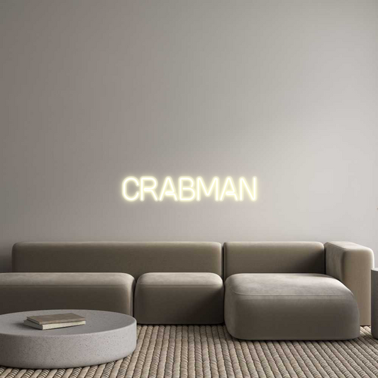 Custom Neon: Crabman