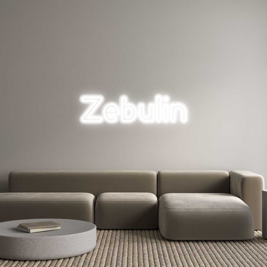Custom Neon: Zebulin