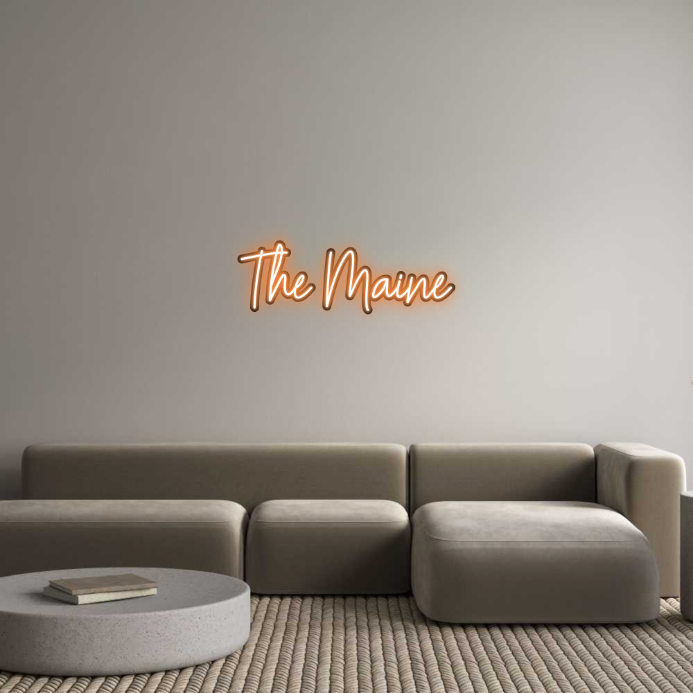 Custom Neon: The Maine