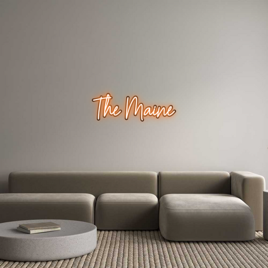 Custom Neon: The Maine