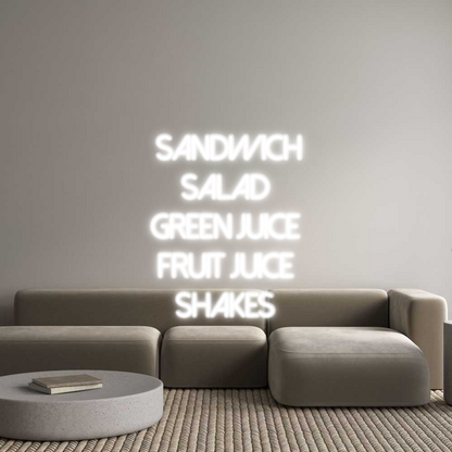 Custom Neon: Sandwich
Sal...