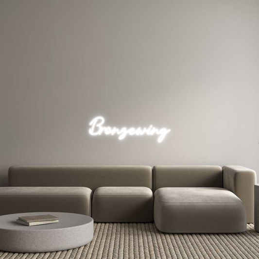 Custom Neon: Bronzewing