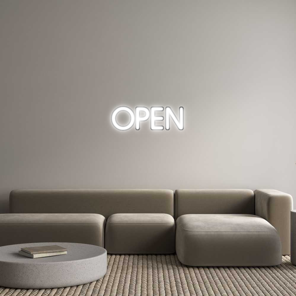 Custom Neon: OPEN