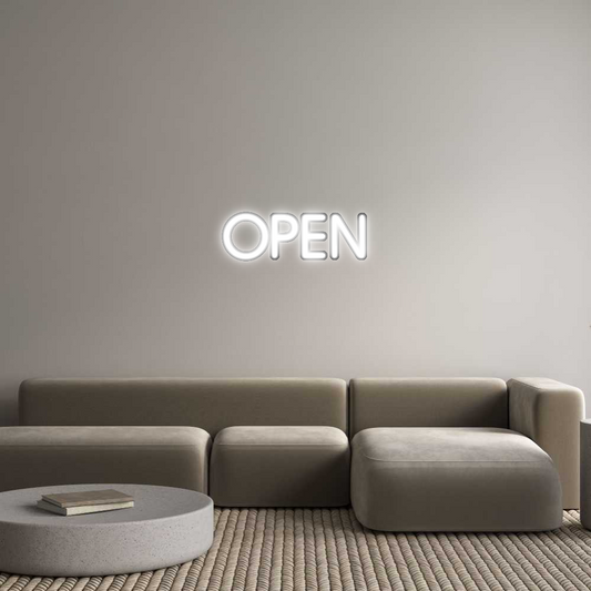 Custom Neon: OPEN