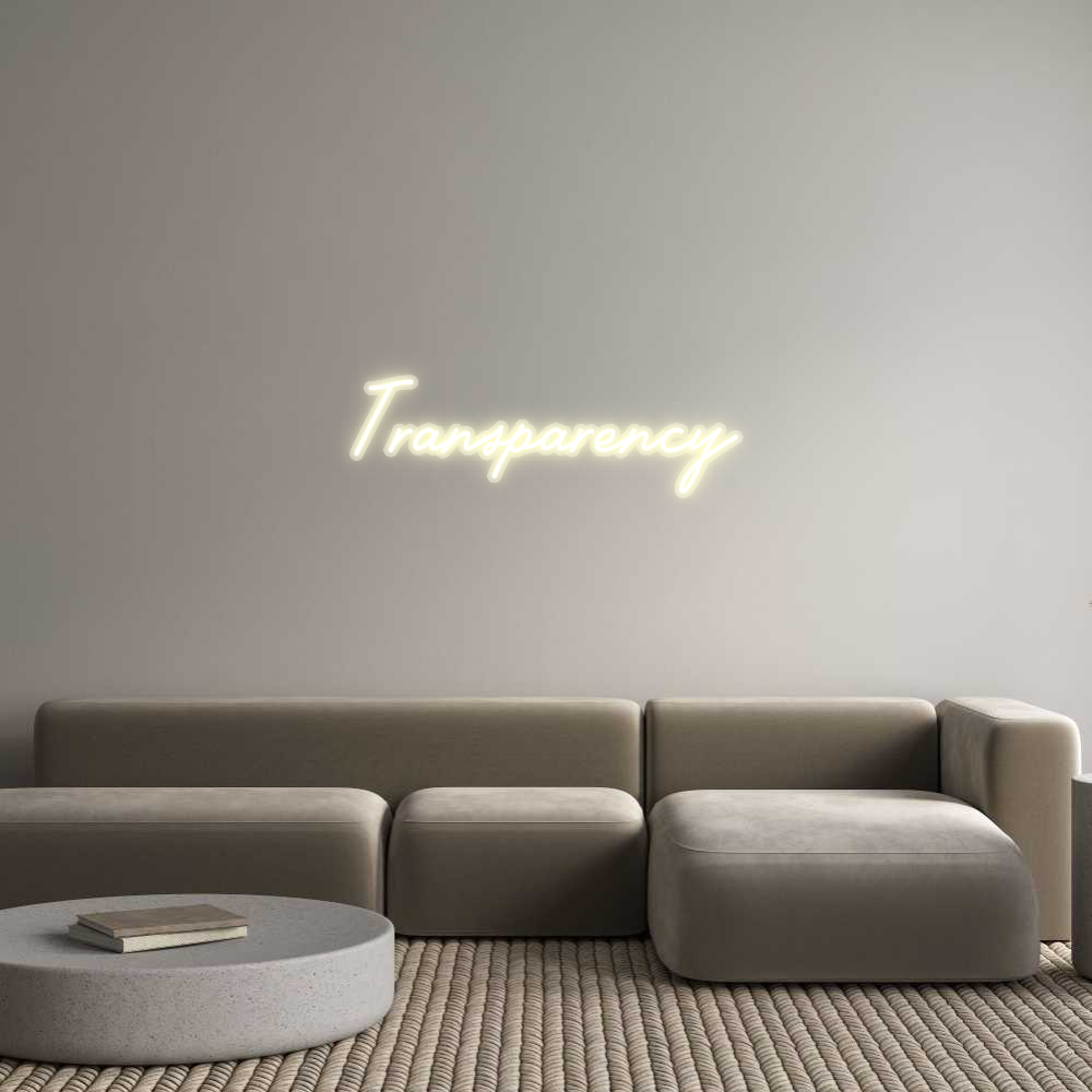 Custom Neon: Transparency