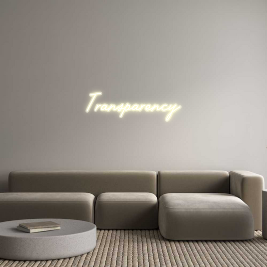 Custom Neon: Transparency