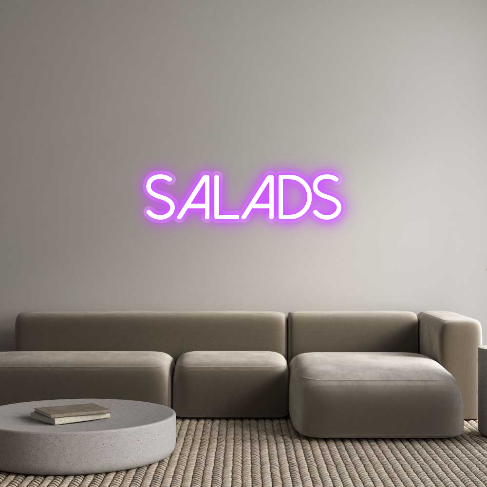 Custom Neon: salads