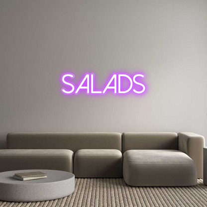 Custom Neon: salads