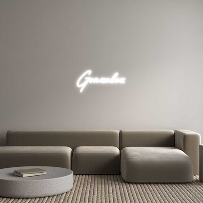 Custom Neon: Gonzalez