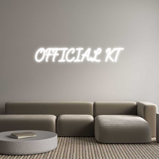 Custom Neon: OFFICIAL KT