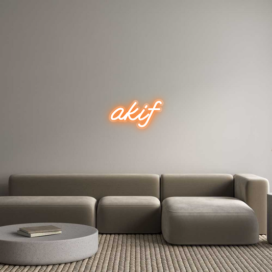 Custom Neon: akif