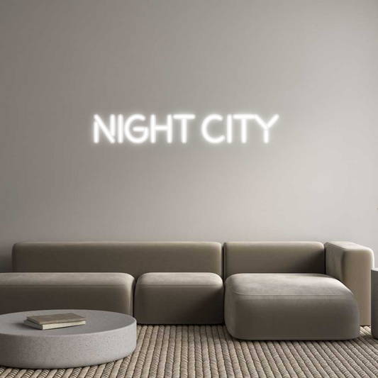 Custom Neon: Night City