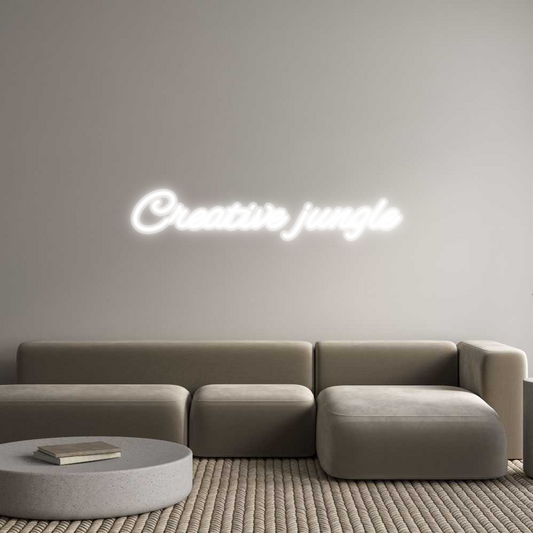 Custom Neon: Creative jungle