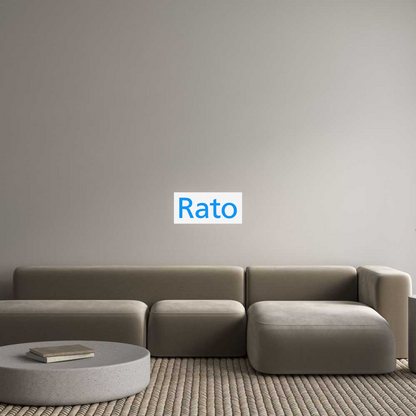 Custom Sign: Rato