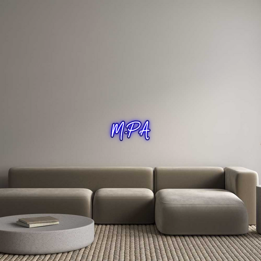 Custom Neon: M.P.A