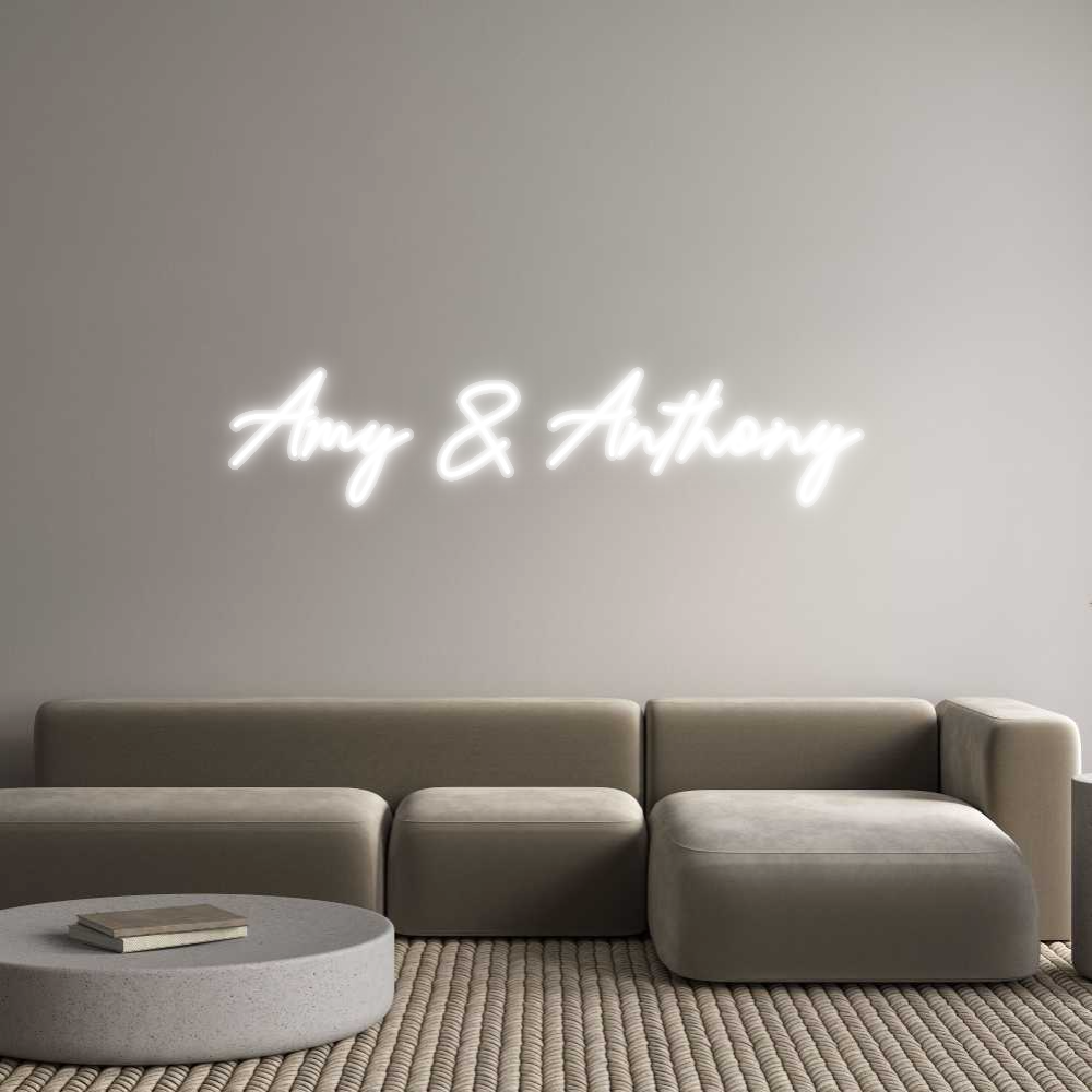 Custom Neon: Amy & Anthony
