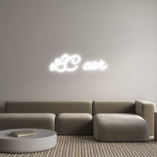 Custom Neon: LC car