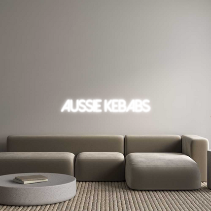 Custom Neon: Aussie kebabs