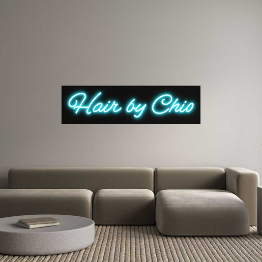 Custom Neon: Hair by Chio